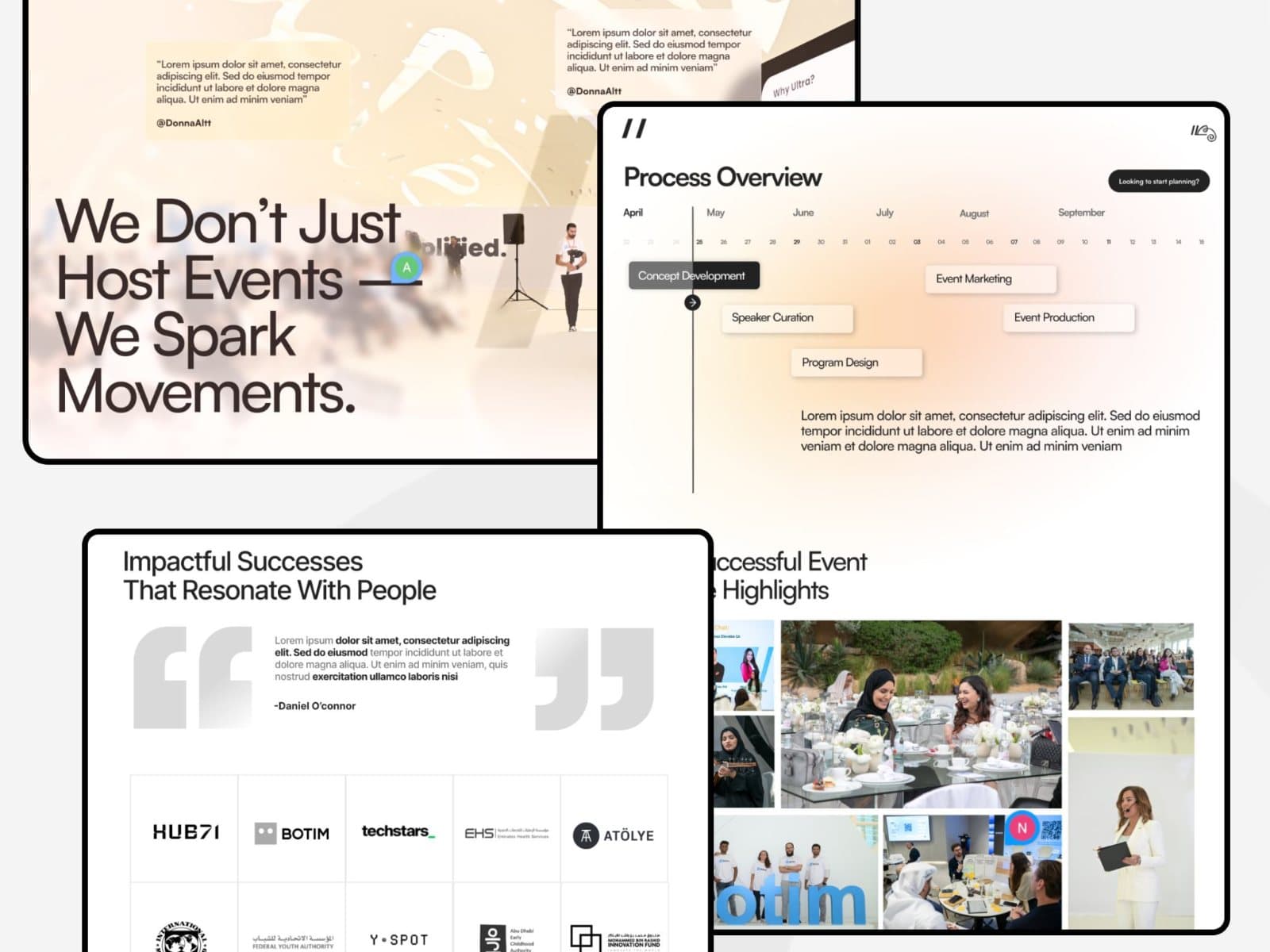 Bolt Consultancy: Website for a Dubai innovation consultancy